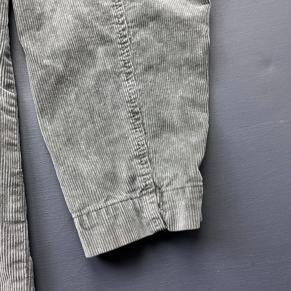 NSF Corduroy Blazer Jacket Women's Small Gray Relaxed Classic Western Casual Y2K - Picture 4 of 14